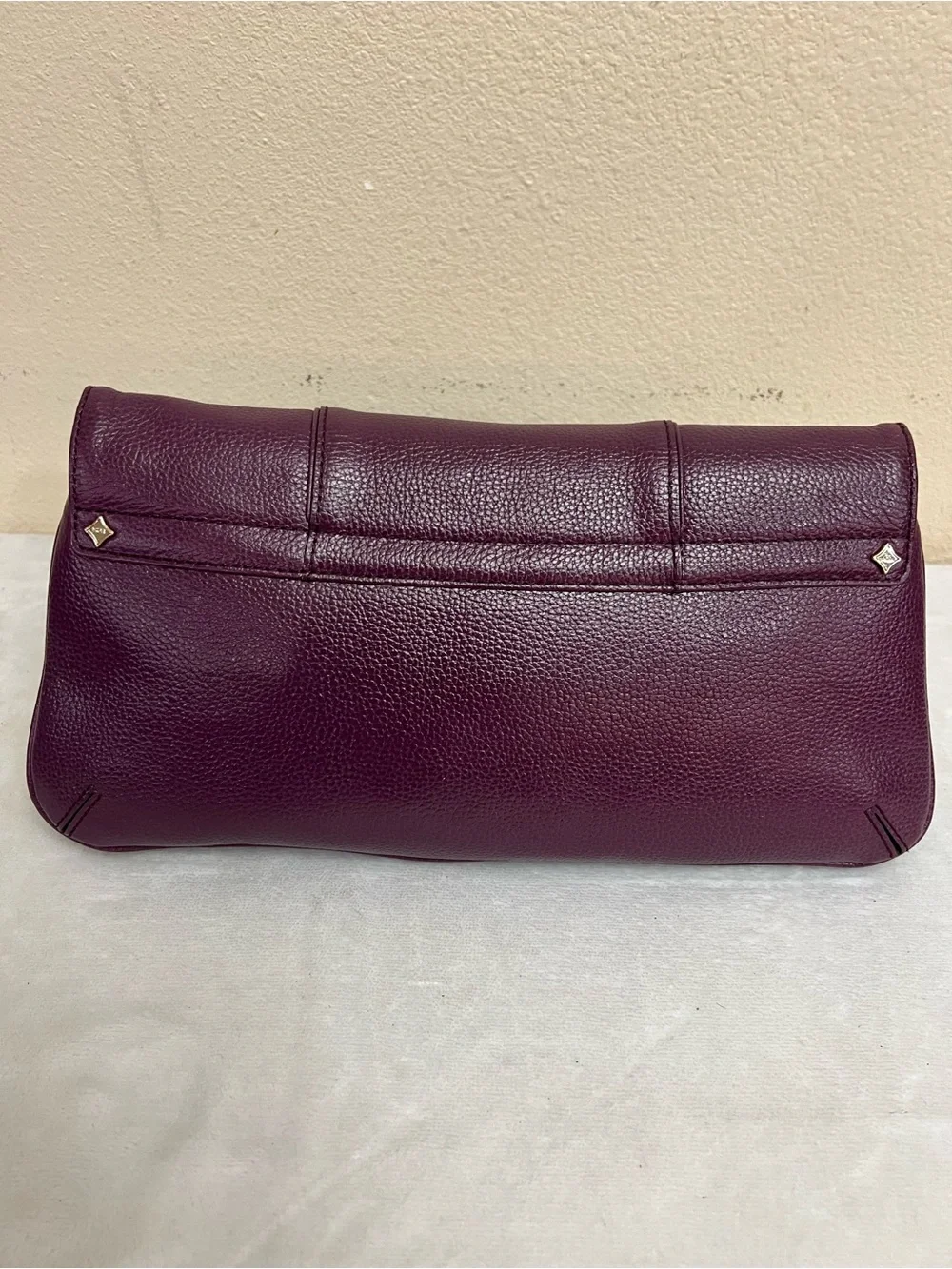 AUTH MCM PURPLE SHOULDER BAG